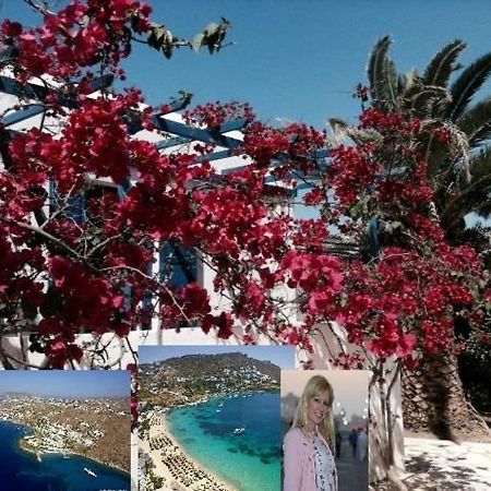 Magical Ornos! Beach House!Beach 1' Walk-Mykonos Town 2Km Extérieur photo