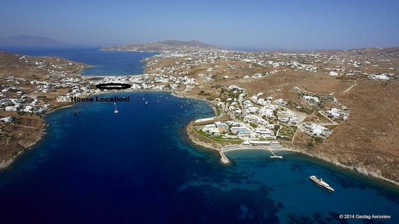 Magical Ornos! Beach House!Beach 1' Walk-Mykonos Town 2Km Extérieur photo