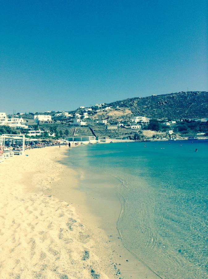 Magical Ornos! Beach House!Beach 1' Walk-Mykonos Town 2Km Extérieur photo