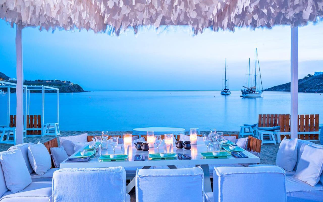 Magical Ornos! Beach House!Beach 1' Walk-Mykonos Town 2Km Extérieur photo