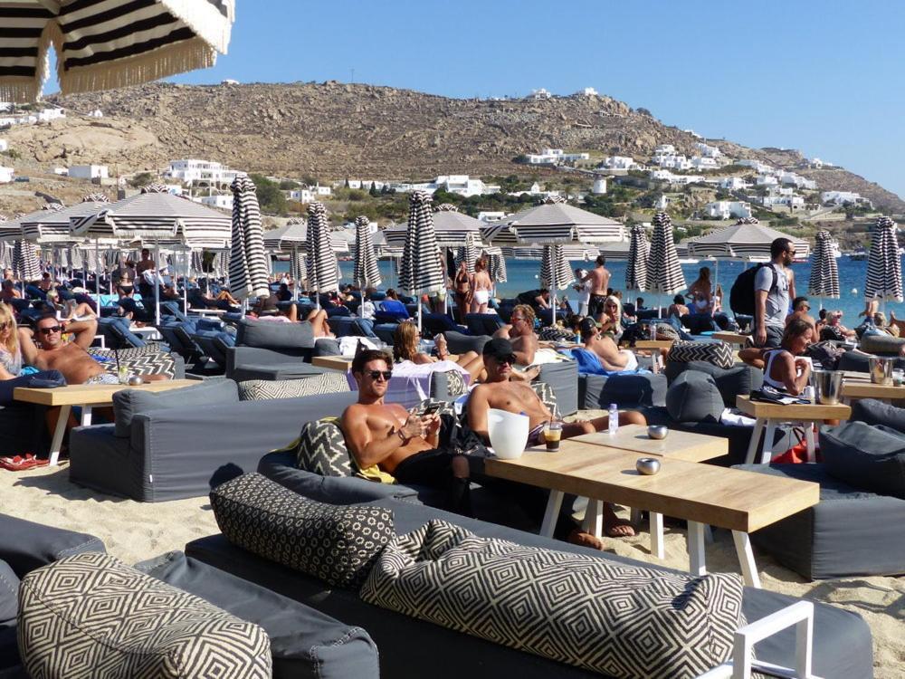 Magical Ornos! Beach House!Beach 1' Walk-Mykonos Town 2Km Extérieur photo